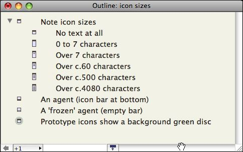 Content/Type Dependent Icons
