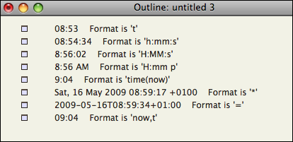 Date Formats Date Formats