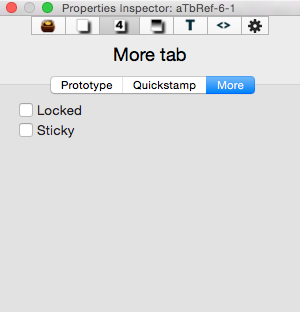 More tab More tab