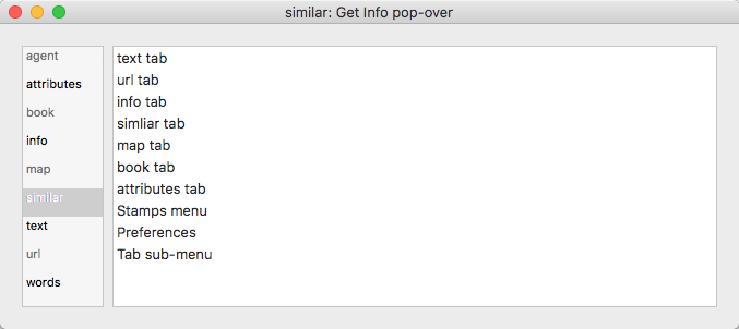 simliar tab simliar tab