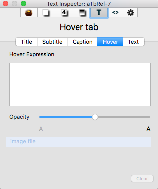 Hover tab Hover tab