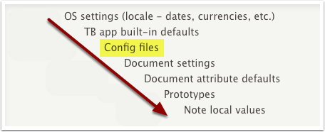 Config files—for expert users