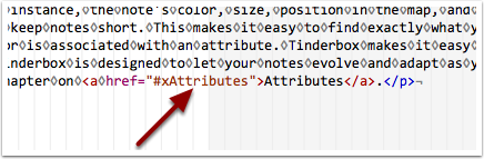 Check the exported HTML