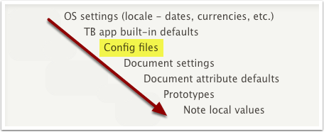 Config files (for expert users only)