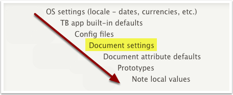 Document Settings