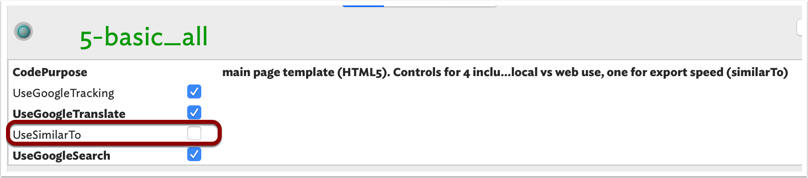 The 5-basic_all template