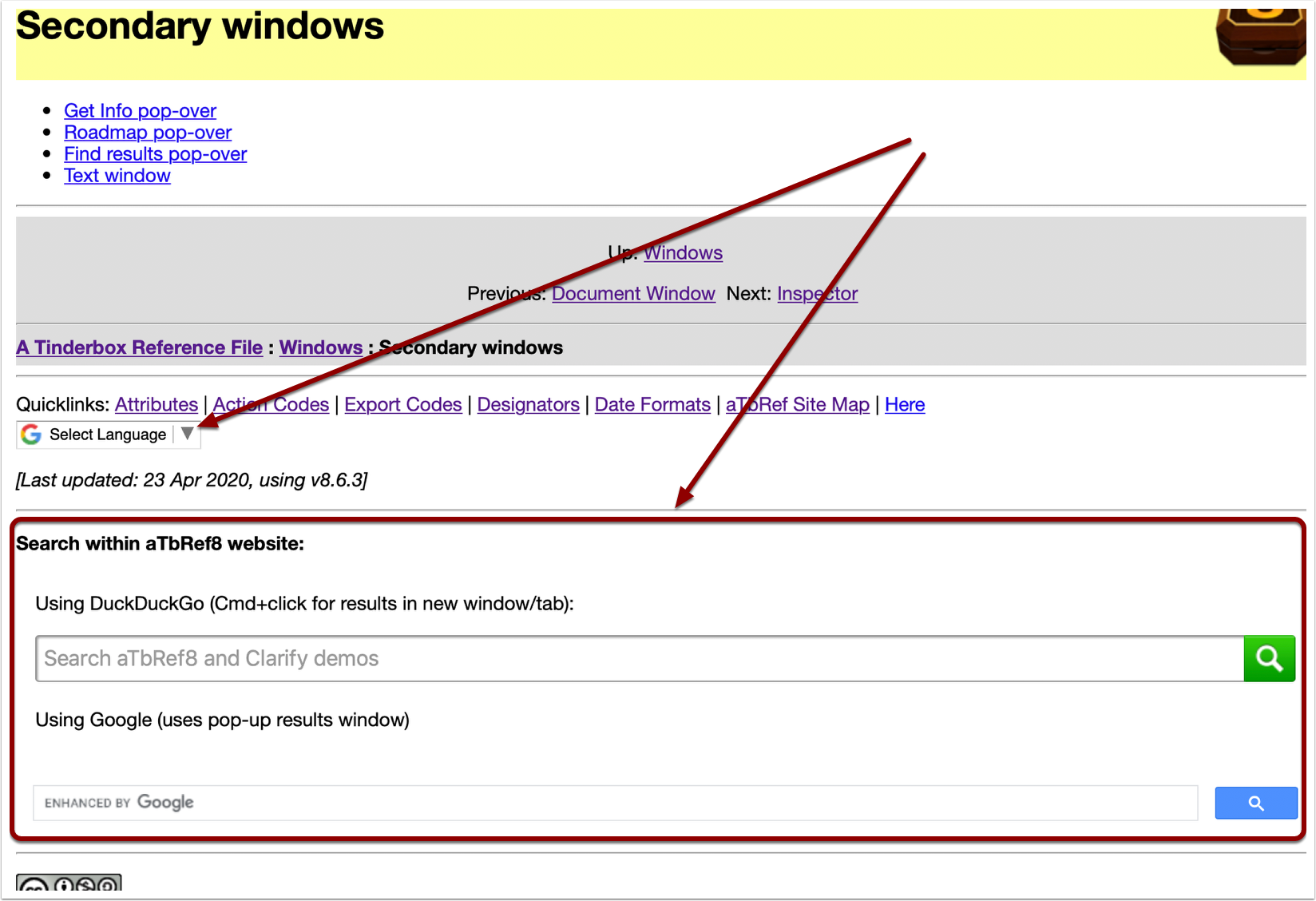 Web page content missing in local mode